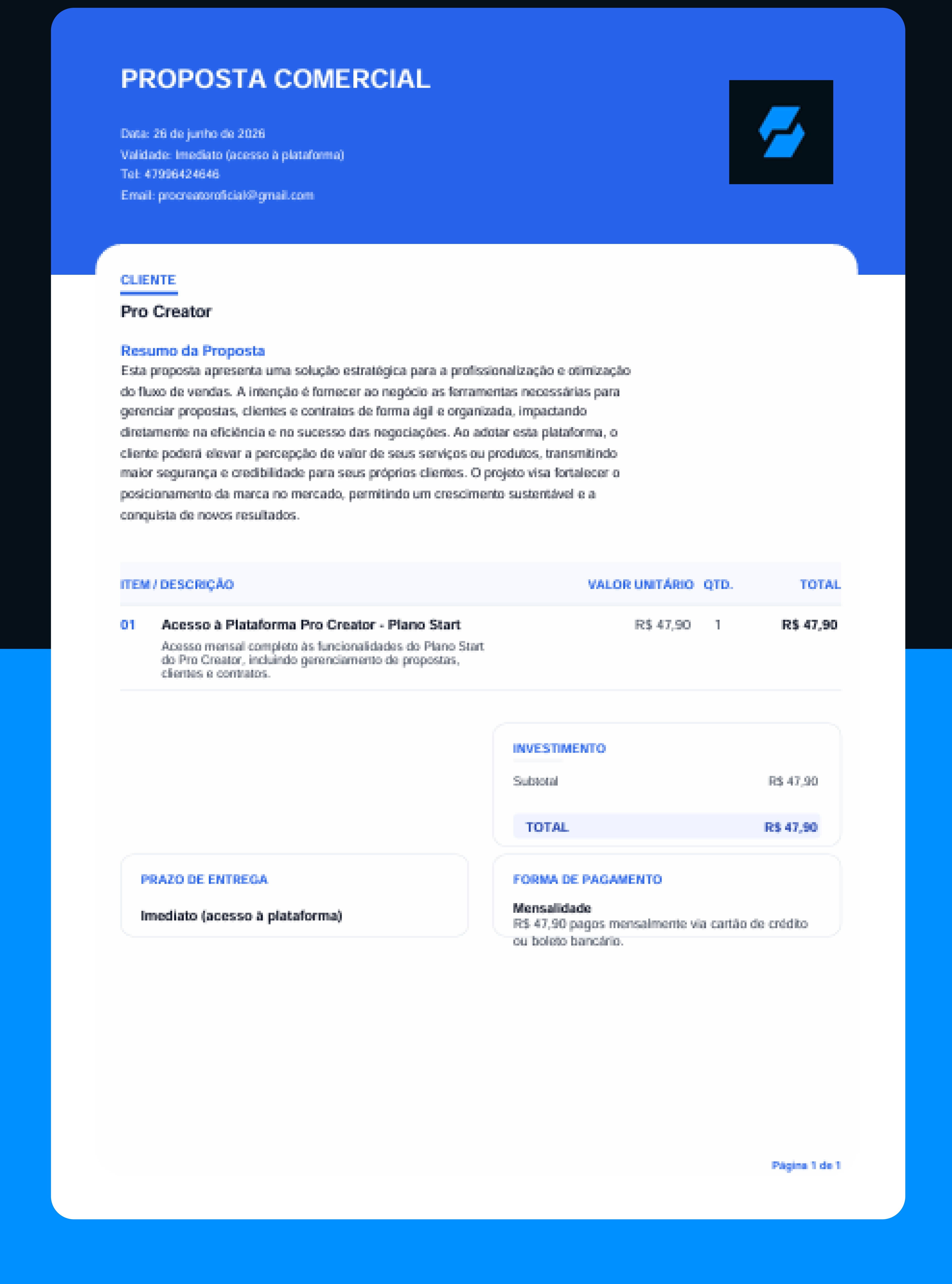 Proposta Comercial PDF